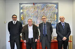 Directius del grup cooperatiu TEB visiten el PTV