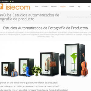 Isiecom presentarà al PTV els Estudis Fotogràfics Automatitzats ScanCube