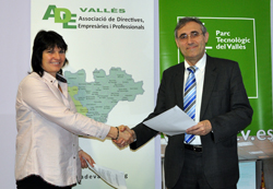 Conveni de col·laboració entre el Parc Tecnològic del Vallès i ADE Vallès