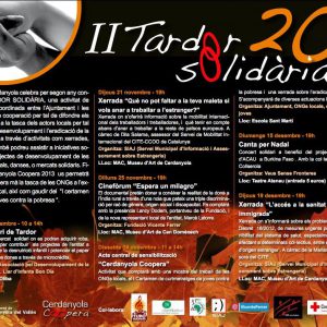 Tardor solidària 2013. Cinefòrum “Espera un milagro”, 25 de novembre