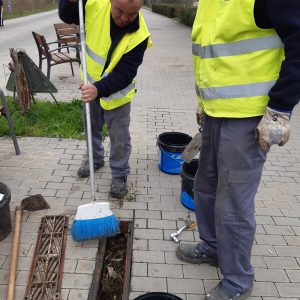 Treballs de neteja d’embornals realitzats al municipi