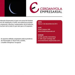 La Nit de Cerdanyola Empresarial IV Edició