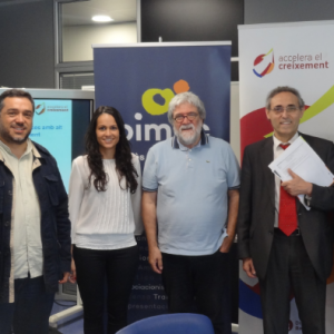 Una delegació de l’Ajuntament de Cerdanyola encapçalada pel regidor de Treball i Promoció Econòmica, Marc Costa  ha assistit a la presentació de la 5a edició del programa de suport a les empreses Accelera el Creixement