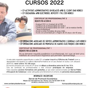 Cursos de Formació Ocupacional (FOAP)