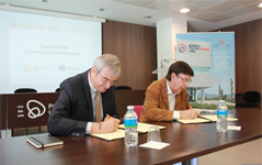 Conveni de col·laboració entre el PRUAB i SECOT