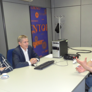 Visita del regidor de Treball i Promoció Econòmica , Marc Costa, a l’empresa cerdanyolenca Entorno Digital