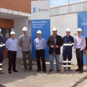 L’alcalde de Cerdanyola i el regidor de Treball i Promoció Econòmica visiten l’empresa Ercros