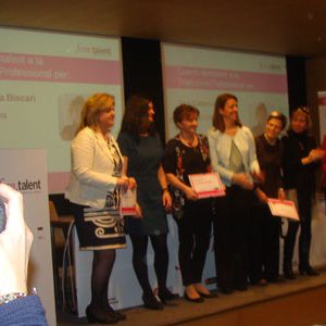 Caterina Biscari, de Sincrotró  Alba, rep el guardó  FemTalent 2015