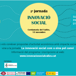 Vine a la 2a Jornada d’ Innovació Social a Cerdanyola del Vallès