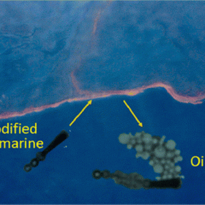Nanomachines clean up oil spills water