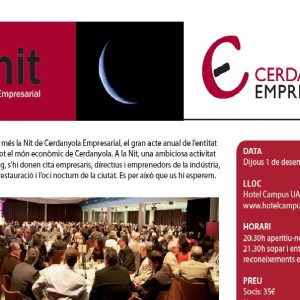 Arriba la cinquena Nit de Cerdanyola Empresarial