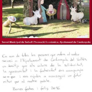 Us desitgem un Bon Nadal i un Feliç i Pròsper 2016!