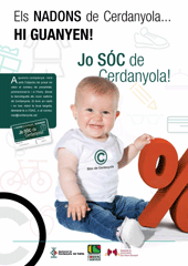 Els nadons nascuts a Cerdanyola tindran una targeta de descomptes i promocions