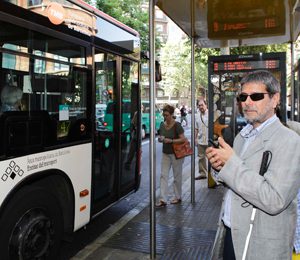 Primer “GPS” per a invidents