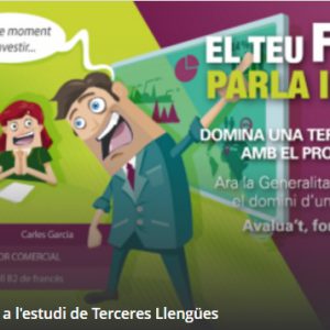 Domina una tercera llengua amb el programa PARLA3