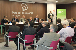 Presentació oficial del PEC4, el primer clúster en electrònica impresa d’Espanya