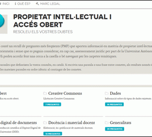 La UAB crea un web sobre propietat intel·lectual i accés obert