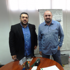 Visita del regidor de Treball i Promoció Econòmica , Marc Costa, a l’empresa Radan Desintec
