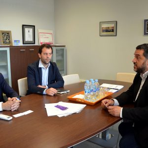 El regidor de Treball i Promoció Econòmica, Marc Costa, visita Eurecat
