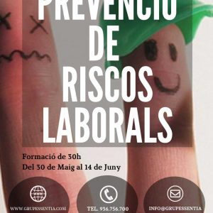 Curs: PREVENCIÓ DE RISCOS LABORALS
