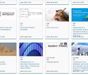 Un nou web recull els MOOC impartits per les universitats catalanes
