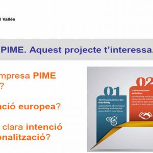 Instrumento PYME. Aquest projecte t’interessa!