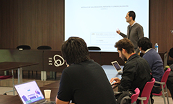 Representants de la Universitat de Santiago de Xile participen a un programa formatiu en projectes de transferència
